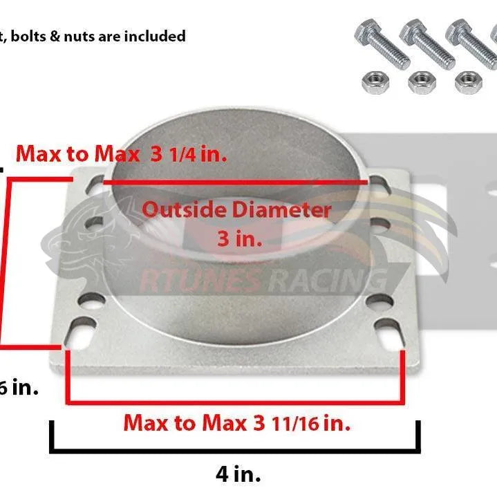 Air Filter Mass Air flow sensor Adapter plate - Universal ADP-UNV