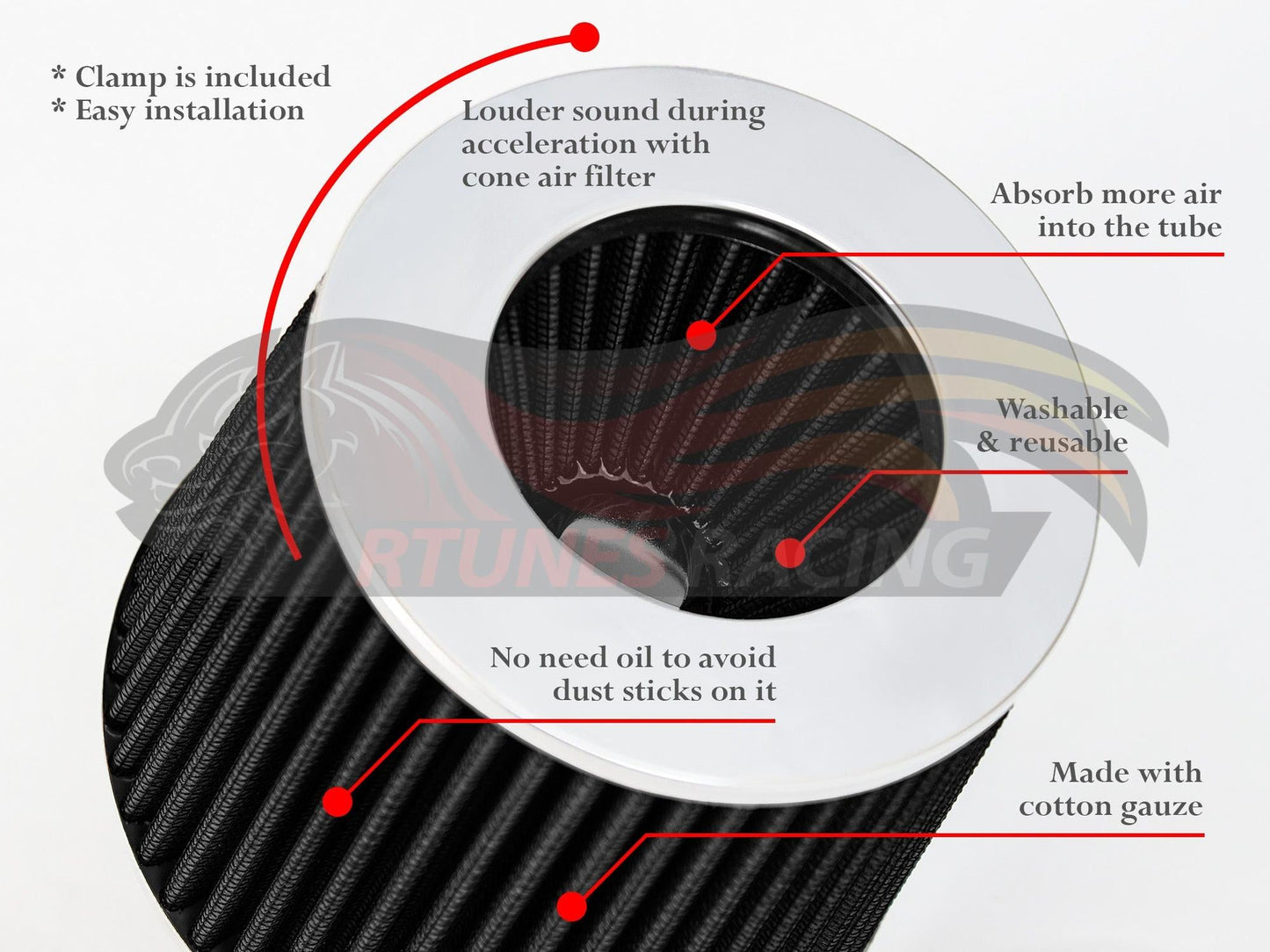 Short Ram Intake For 11-17 Hyundai Elantra 2.0L SI-HY-09CK