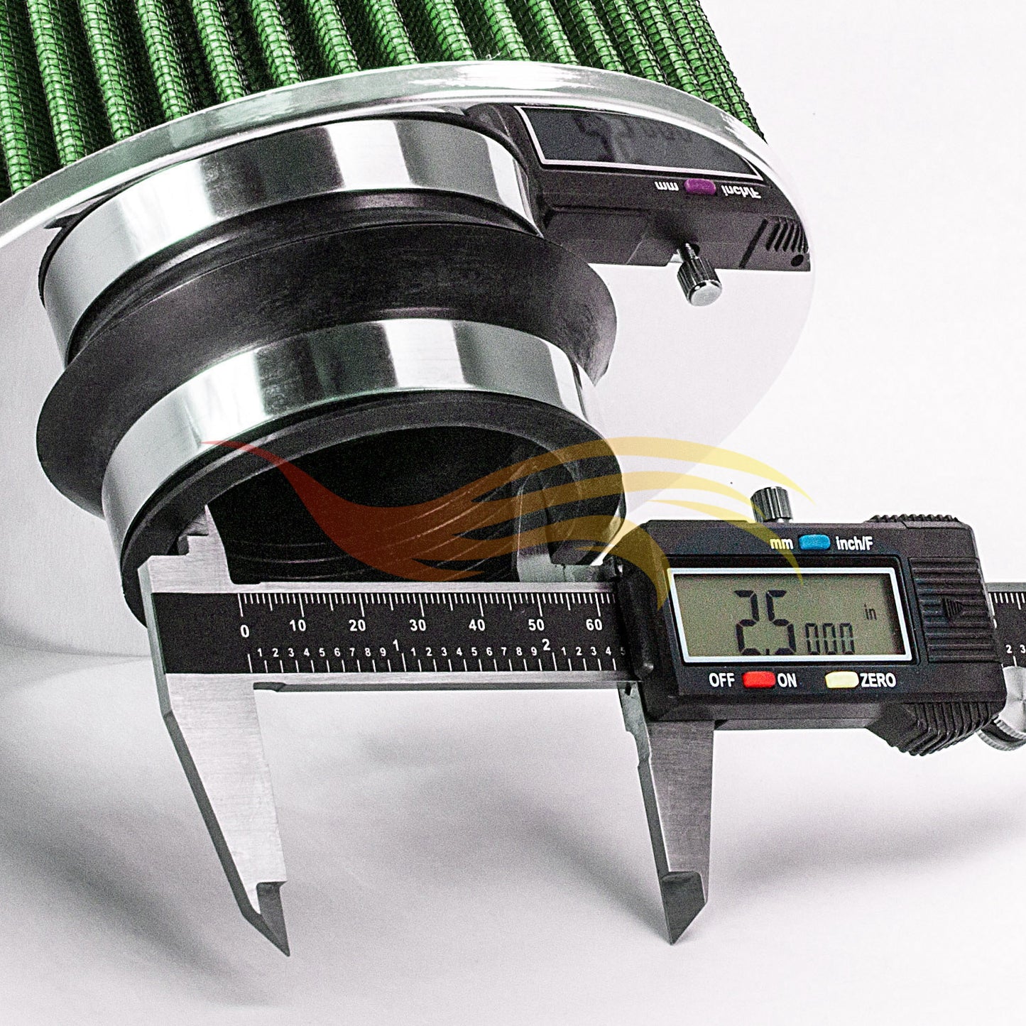 GREEN 2.5" 63.5mm Cone Air Filter | Rtunes Racing | AF25GN