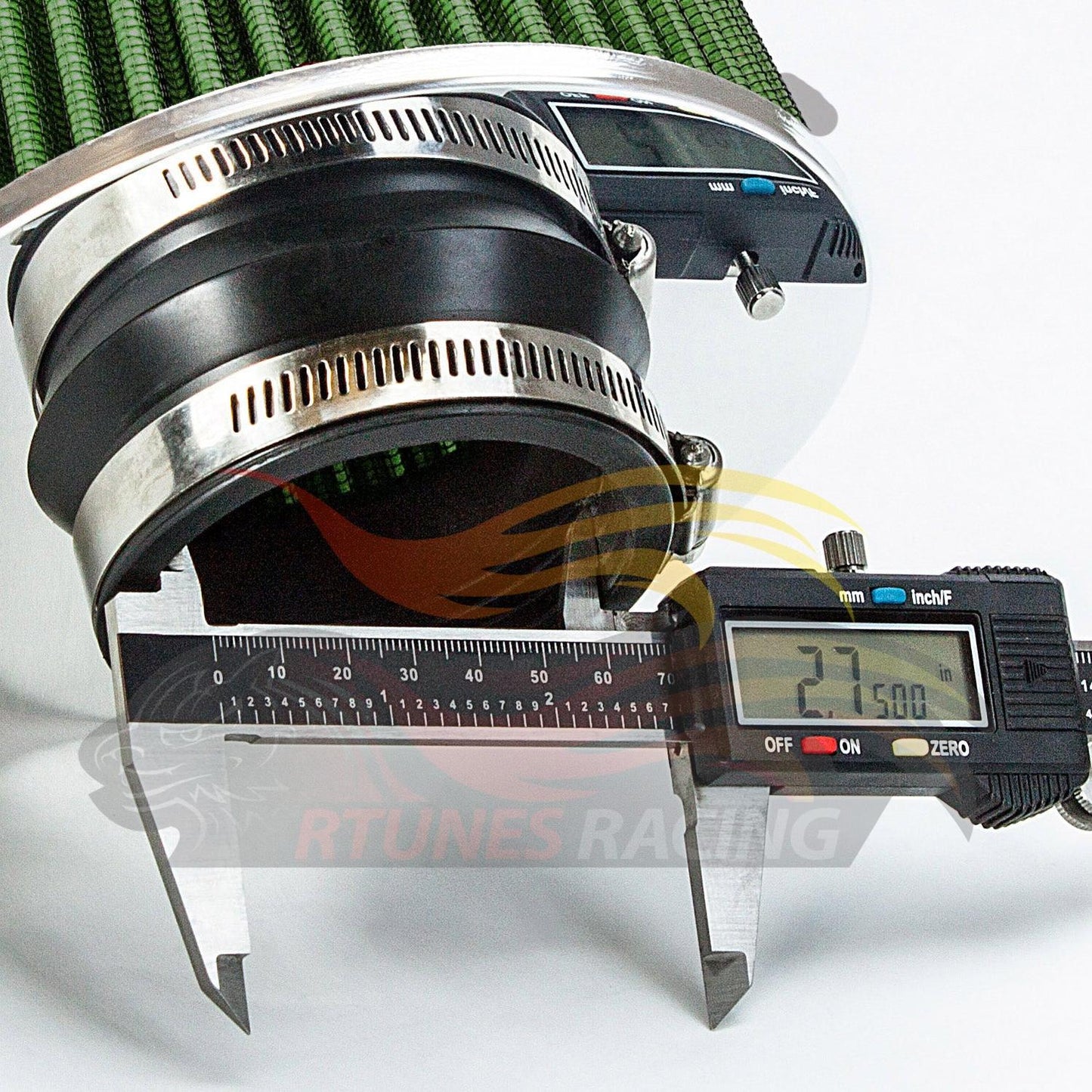 GREEN 2.75" 70mm Cone Air Filter | Rtunes Racing | AF275GN