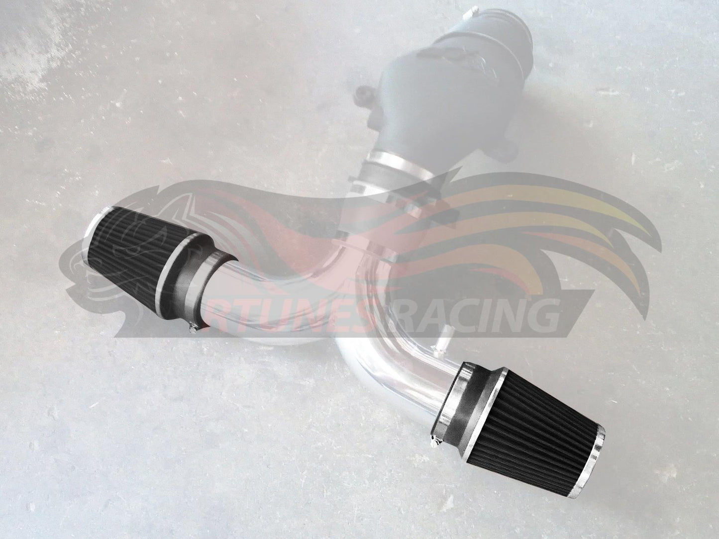 BLACK 3.5" 89mm NARROW Cone Air Filter | Rtunes Racing | AFN35CK
