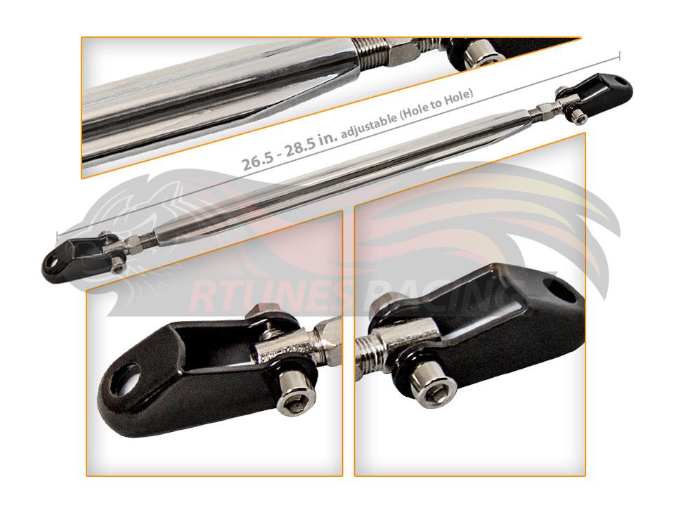 Rear Lower Strut Bar For 1996-2000 Honda Civic All Models | Rtunes Racing | BAR-RL-HD001