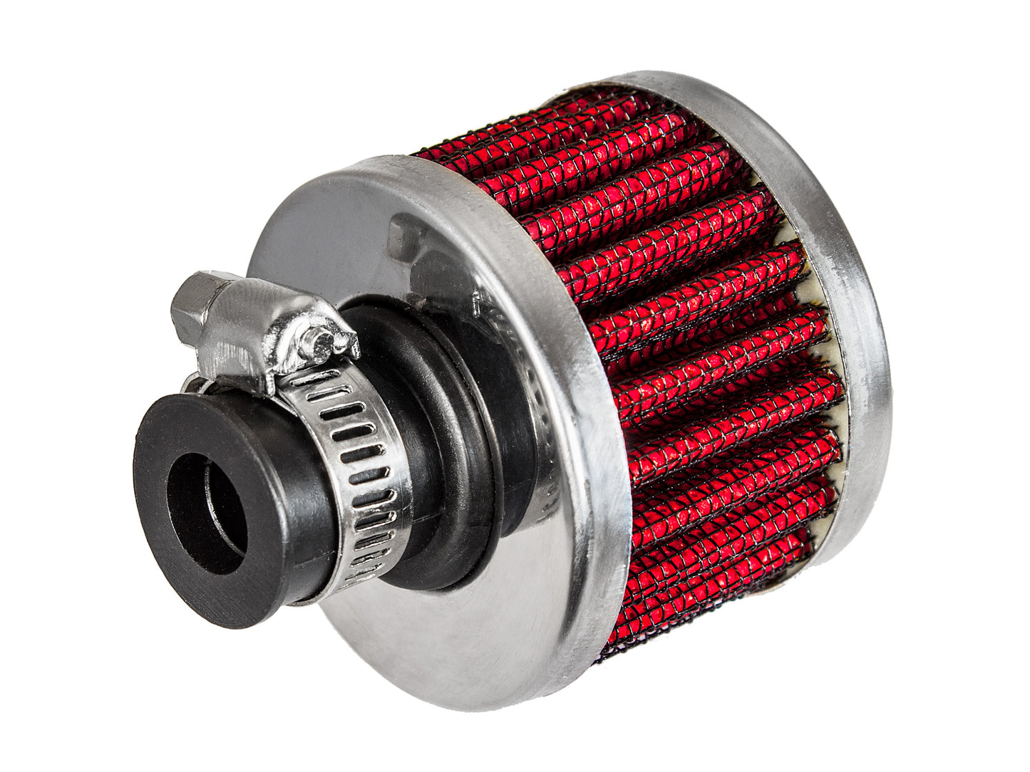 RED 5/8" Inch (16mm) Breather Filter Universal Crankcase | Rtunes Racing | BR58R