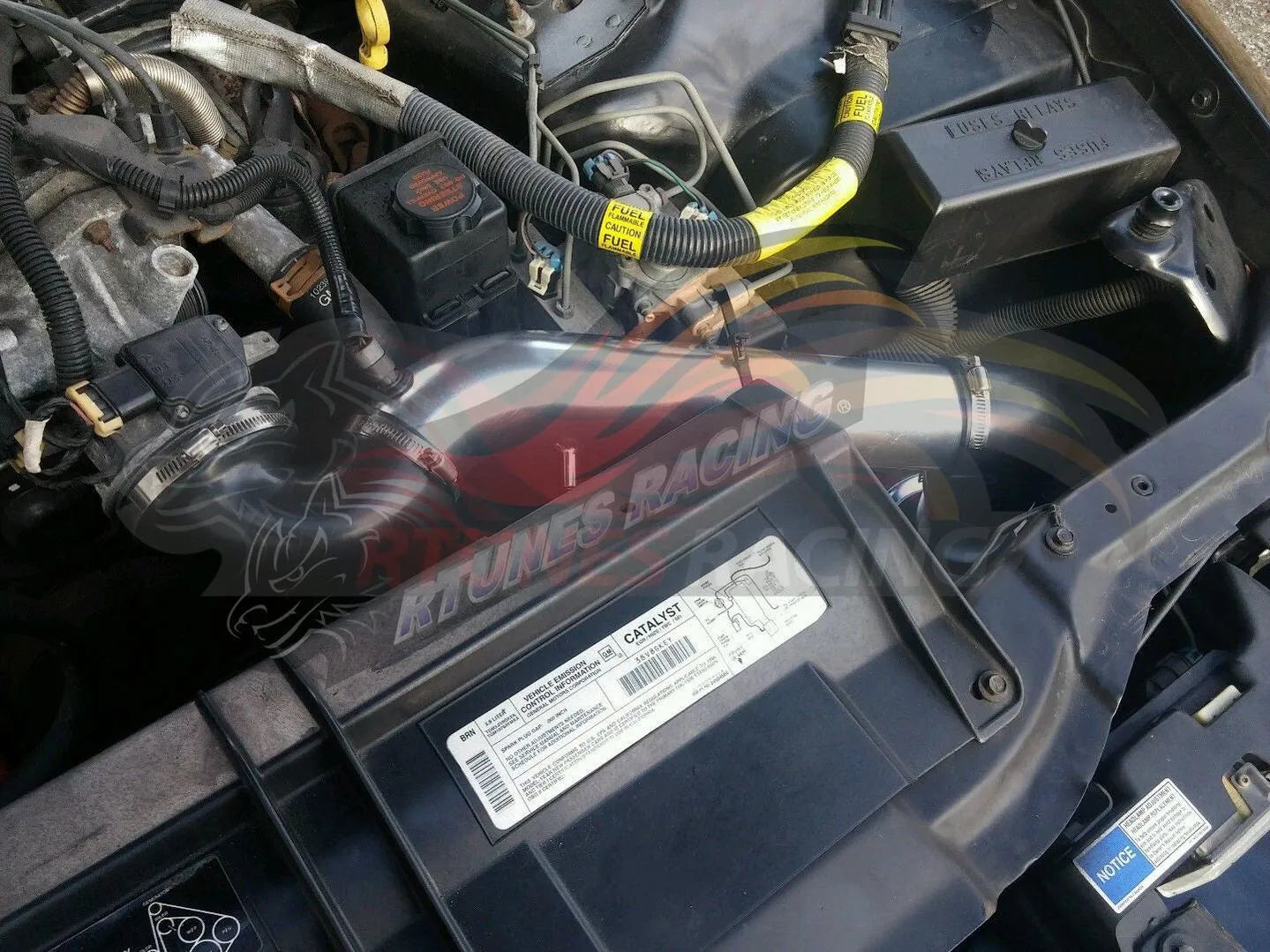 Cold Air Intake Kit For 1995-1997 Chevy Camaro 3.8L V6 (2Pcs) | Rtunes Racing | CI-CH-04RD