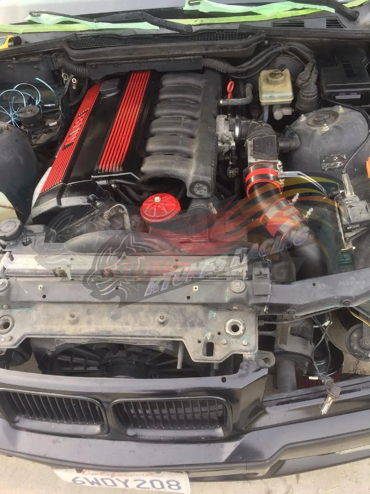 Cold Air Intake Kit For 1992-1998 BMW E36 3-Series I6 | Rtunes Racing | CI-BM-01CK