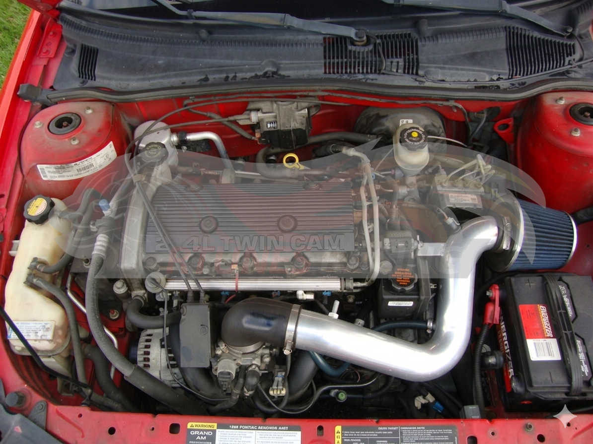 Cold Air Intake Kit For 1995-2002 Cavalier/Sunfire 2.3 2.4 & 1996-1998 Grand Am 2.4 | Rtunes Racing | CI-CH-01CK