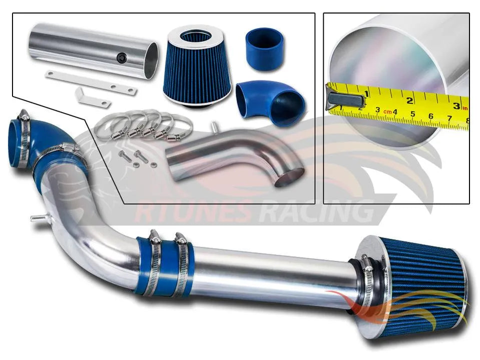 Cold Air Intake Kit For 1997-2003 Chevy S10 2.2L | Rtunes Racing | CI-CH-05BL