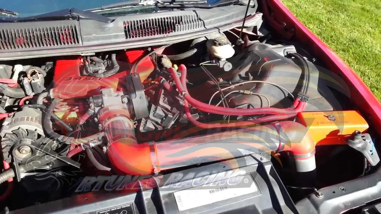 Cold Air Intake Kit For 1993-1995 Chevy Camaro 3.4L V6 | Rtunes Racing | CI-CH-07BL