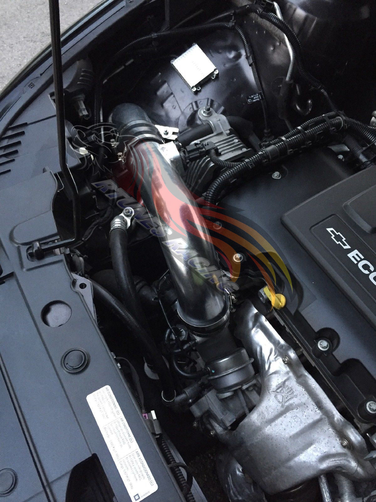 Cold Air Intake Kit For 2011-2015 Chevrolet Cruze 1.4L Turbo I4 | Rtunes Racing | RCI-CH-09BK