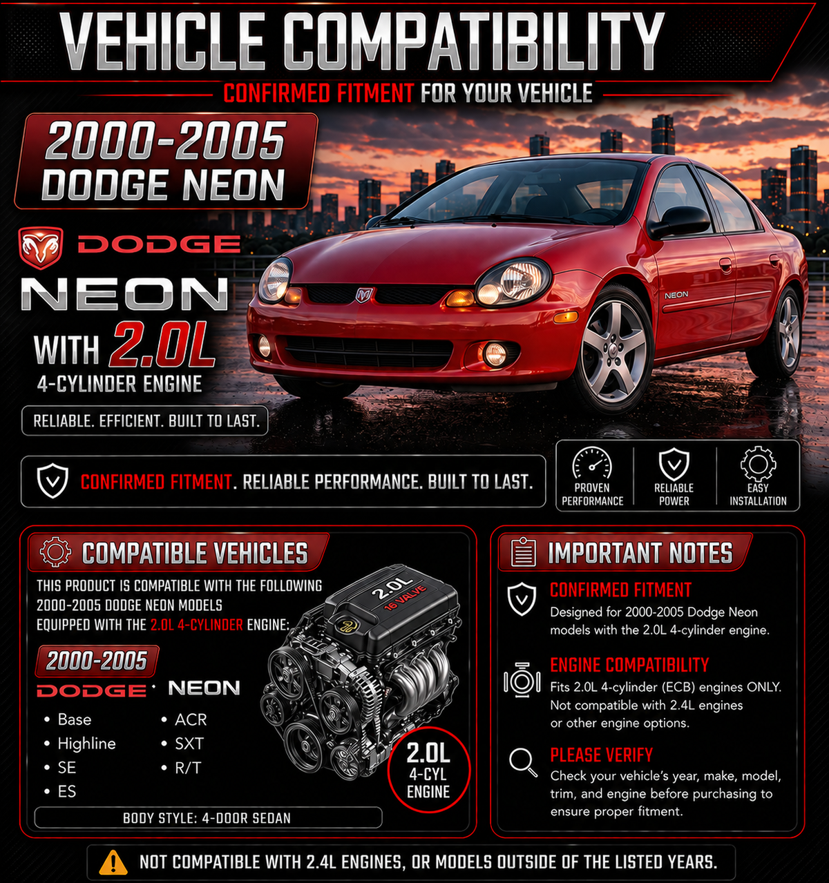 CI-DG-03 vehicle compatibility and fitment