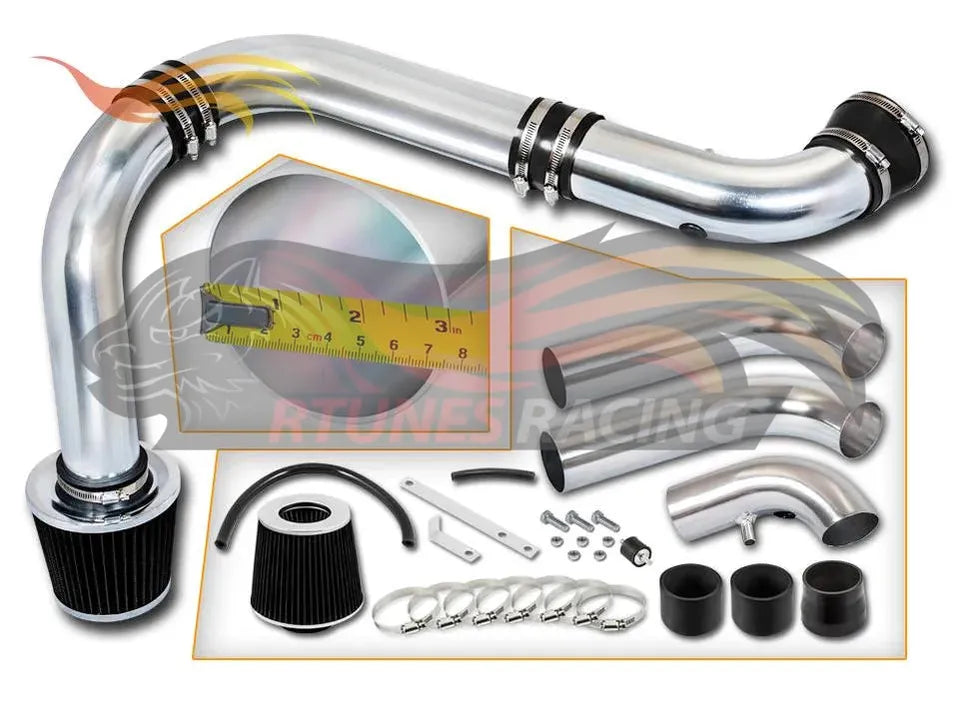 Cold Air Intake Kit For 2002-2008 Dodge Ram 1500 3.7L/4.7L (3 Pcs) | Rtunes Racing | CI-DG-06CK