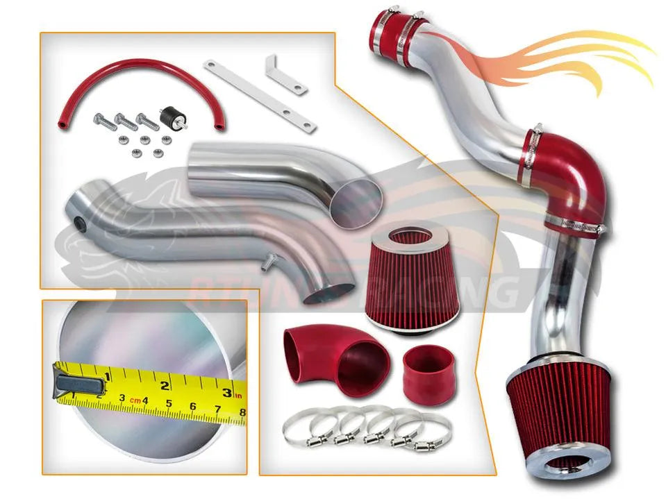 Cold Air Intake Kit For 2005-2010 Chrysler 300 Touring, Limited 3.5L V6 | Rtunes Racing | CI-DG-09RD