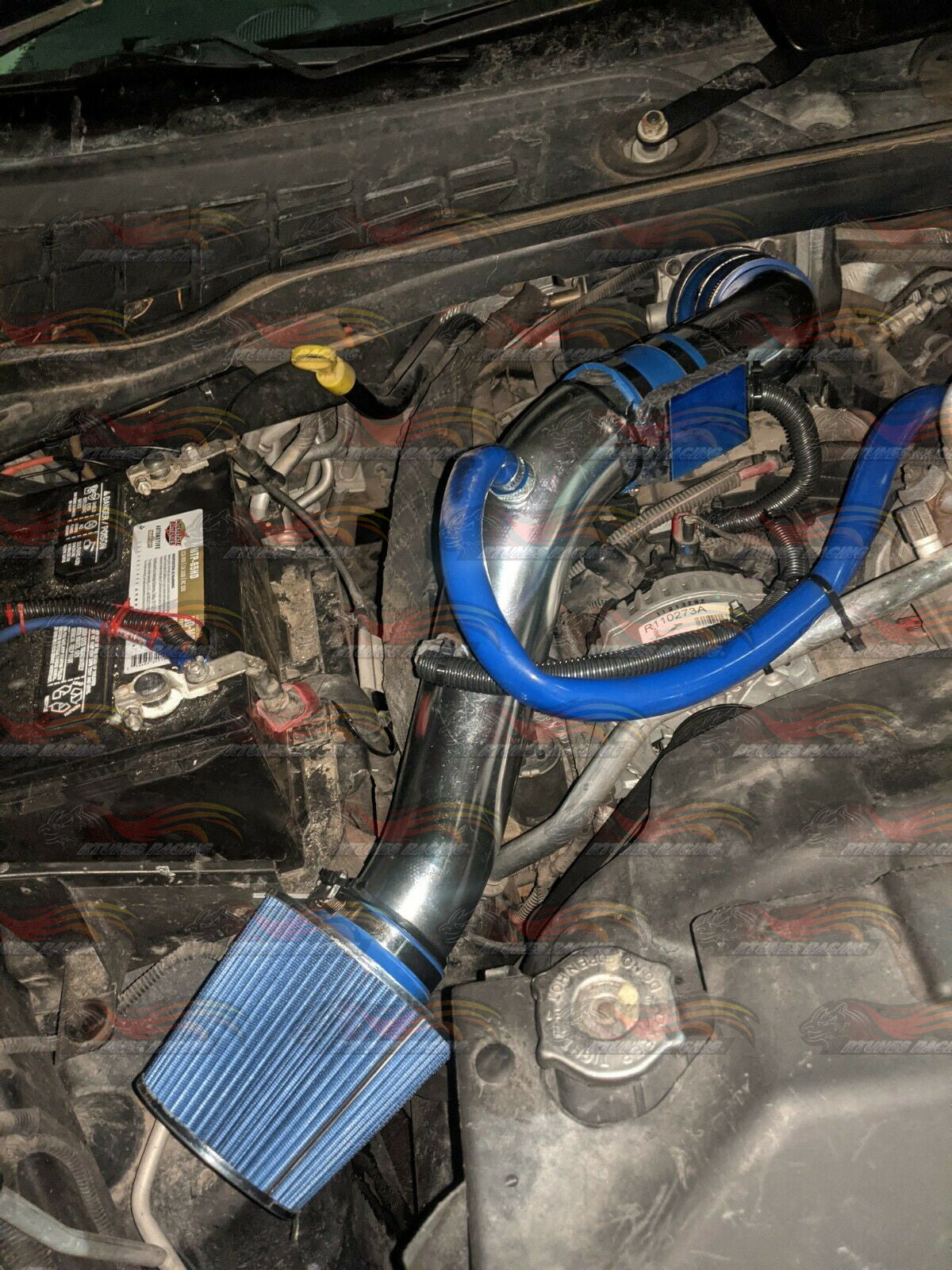 Cold Air Intake Kit For 2004-2009 Dodge Durango 3.7L V6/4.7L V8/5.7L V8 | Rtunes Racing | CI-DG-12RD