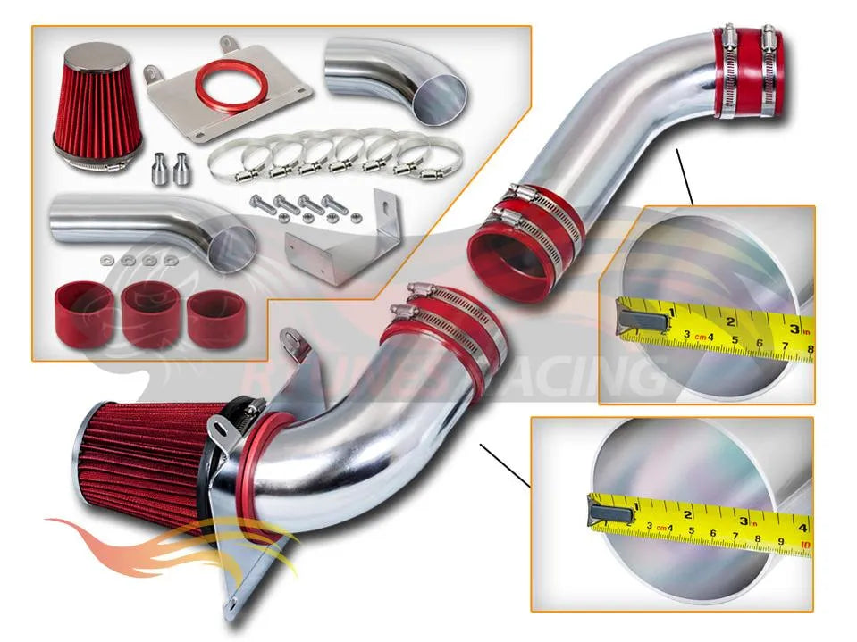 Cold Air Intake Kit For 1989-1993 Ford Mustang 5.0L V8 | Rtunes Racing | CI-FD-01RD