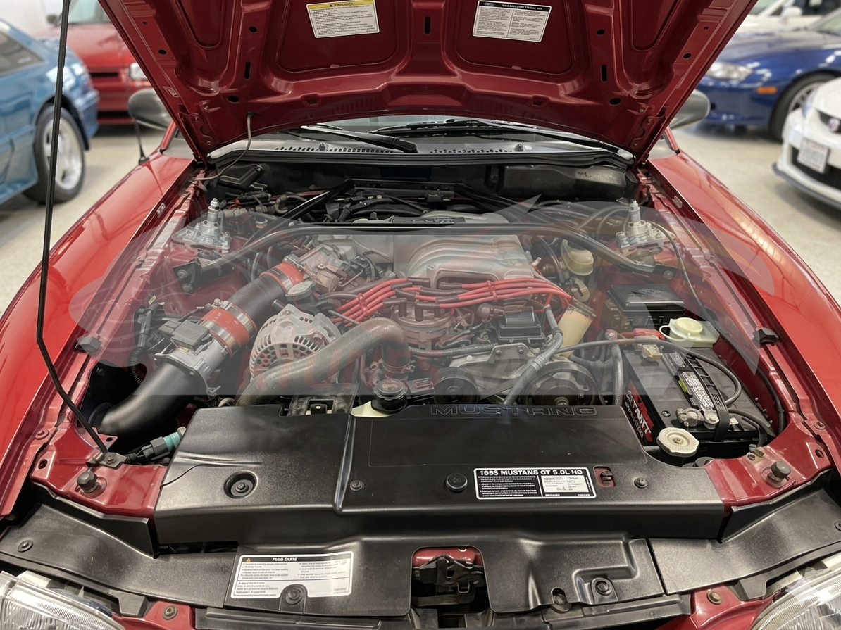 Cold Air Intake Kit For 1994-1995 Ford Mustang 5.0L V8 | Rtunes Racing | CI-FD-02BL