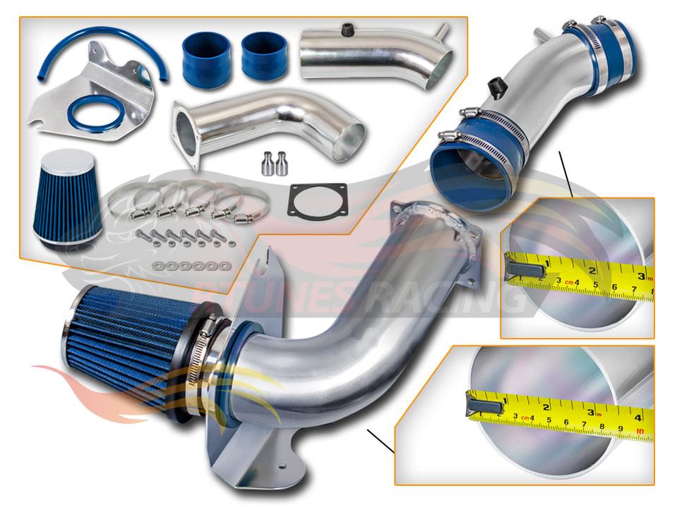 Cold Air Intake For 99-04 Ford Mustang 3.8L V6 CI-FD-06BL
