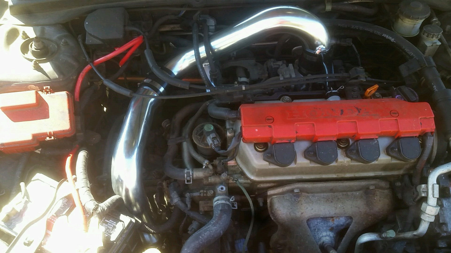 Cold Air Intake Kit For 2001-2005 Honda Civic Ex/Lx/Dx 1.7L I4 At | Rtunes Racing | RCI-HD-09BK