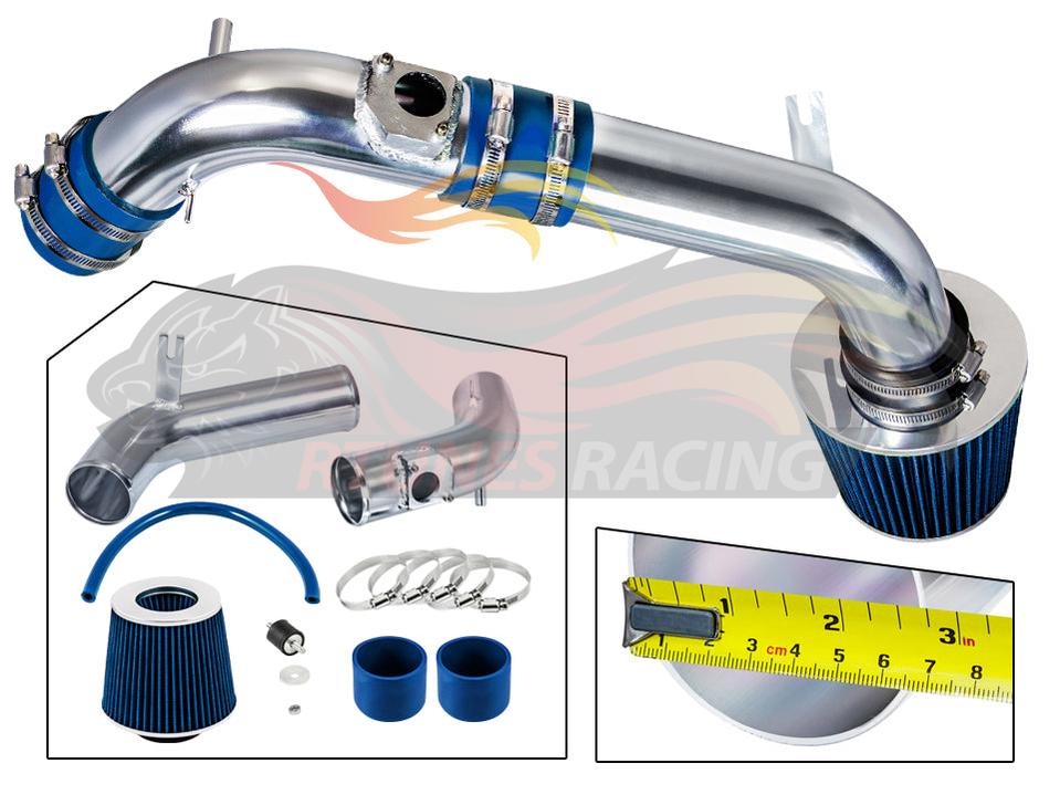 Cold Air Intake Kit For 2003-2008 Mazda 6 L4 2.3L | Rtunes Racing | CI-MZ-03BL