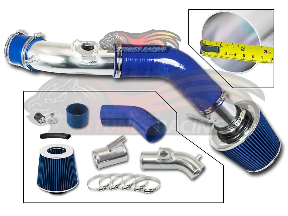 Cold Air Intake Kit For 2010-2012 Mazda 3 L4 2.5L | Rtunes Racing | CI-MZ-06BL