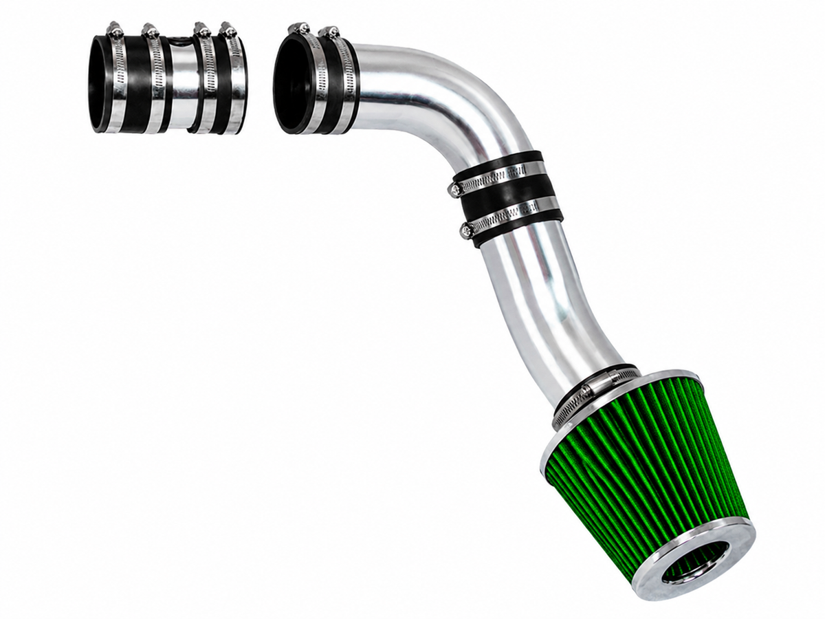 Cold air intake kit for 1999-2005 Pontiac Grand Am, Oldsmobile Alero 3.4L V6, green – Rtunes Racing CI-PT-04