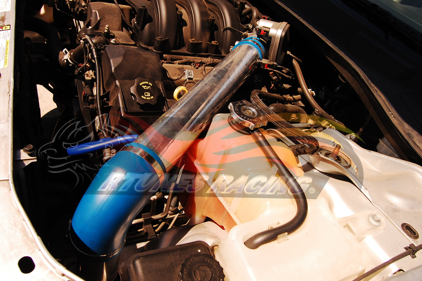 Cold Air Intake Kit For Dodge 2005-2008 Magnum/2006-2010 Charger/2005-2010 Chrysler 300 2.7L V6 | Rtunes Racing | RCI-DG-11BK