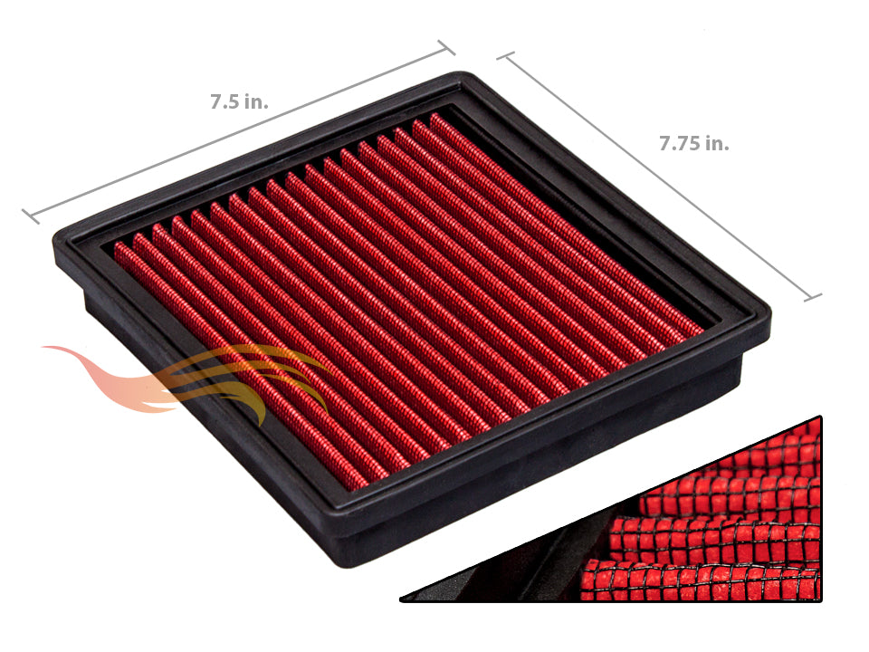 Rtunes OEM Panel Filter Civic/CRX/Del Sol 1.4/1.5/1.6 | Rtunes Racing | GF-1501