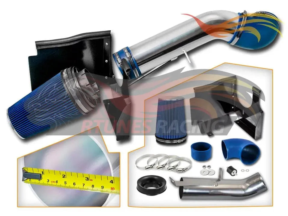 Heat Shield Air Intake Kit For 1999-2007 Escalade/Avalanche/Tahoe/Silverado/Sierra/Yukon | Rtunes Racing | HI-CD-01BL