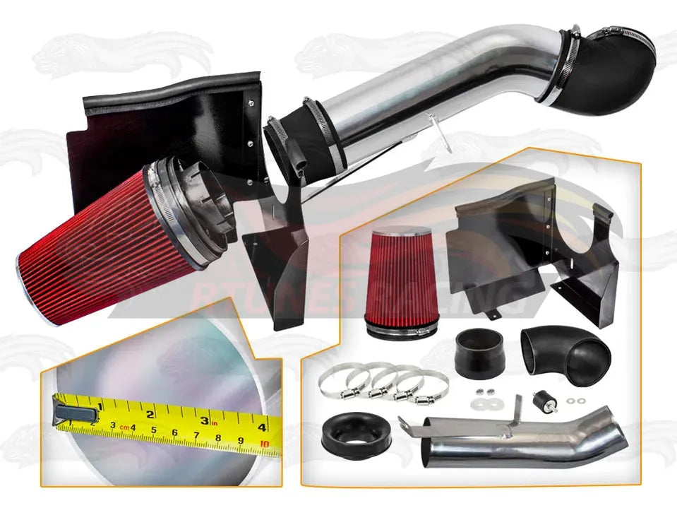 Heat Shield Air Intake Kit For 1999-2007 Escalade/Avalanche/Tahoe/Silverado/Sierra/Yukon | Rtunes Racing | HI-CD-01RD