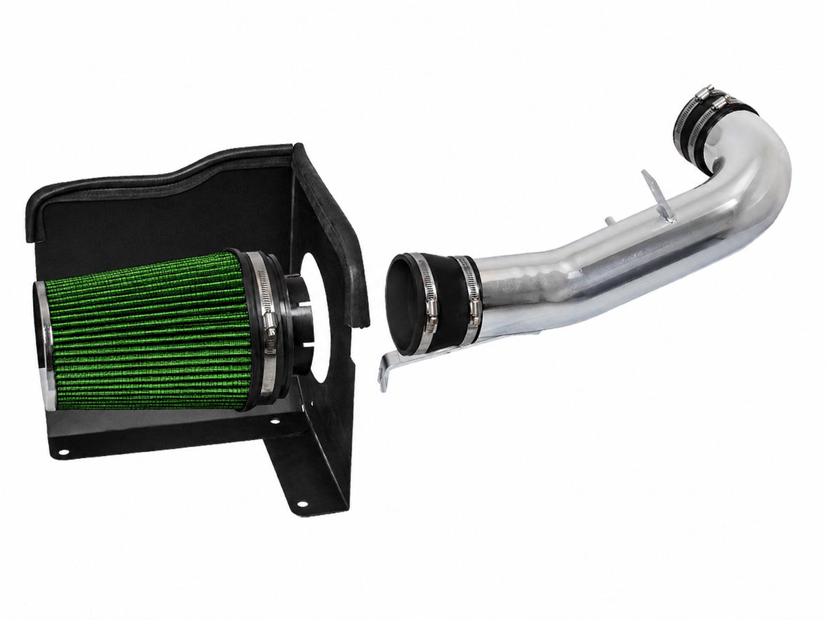 2007-2009 Chevy Silverado, Tahoe, Suburban, Avalanche, GMC Sierra, Yukon, Cadillac Escalade 4.8L/5.3L/6.0L/6.2L V8 Cold Air Intake Kit with Heat Shield | Rtunes Racing | HI-CD-02