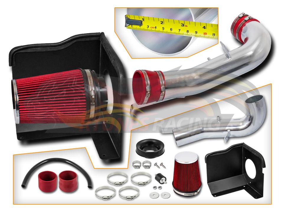 Heat Shield Air Intake Kit For 2007-2008 Cadillac Escalade 5.3L/6.0L | Rtunes Racing | HI-CD-02RD