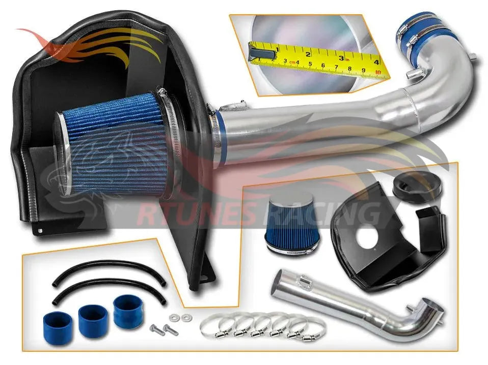 Heat Shield Air Intake Kit For 2014-2018 Silverado/Sierra 1500 & 2015-2020 Escalade/Suburban/ Tahoe/Yukon V8 | Rtunes Racing | HI-CD-04BL