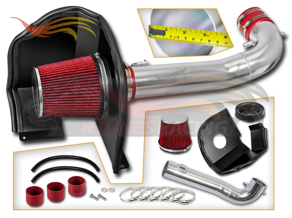 Heat Shield Intake For 14-18 Silverado/Sierra 1500 & 15-20 Escalade/Suburban/ Tahoe/Yukon V8 HI-CD-04RD