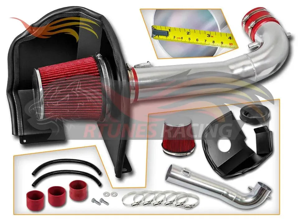 Heat Shield Air Intake Kit For 2014-2018 Silverado/Sierra 1500 & 2015-2020 Escalade/Suburban/ Tahoe/Yukon V8 | Rtunes Racing | HI-CD-04RD