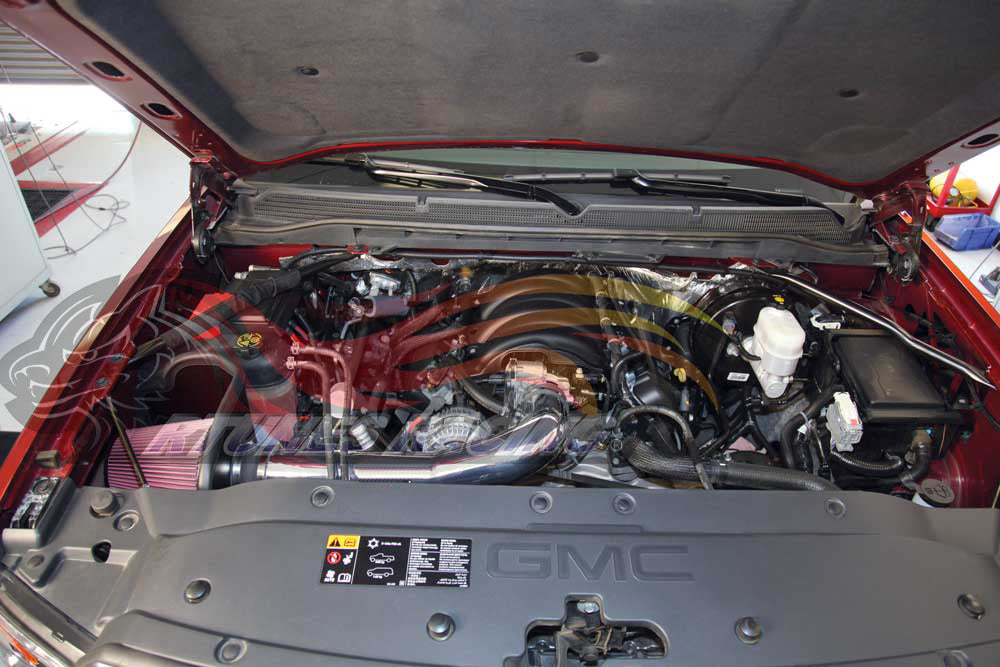 Heat Shield Air Intake Kit For 2014-2018 Silverado/Sierra 1500 & 2015-2020 Escalade/Suburban/ Tahoe/Yukon V8 | Rtunes Racing | RHI-CD-04BK