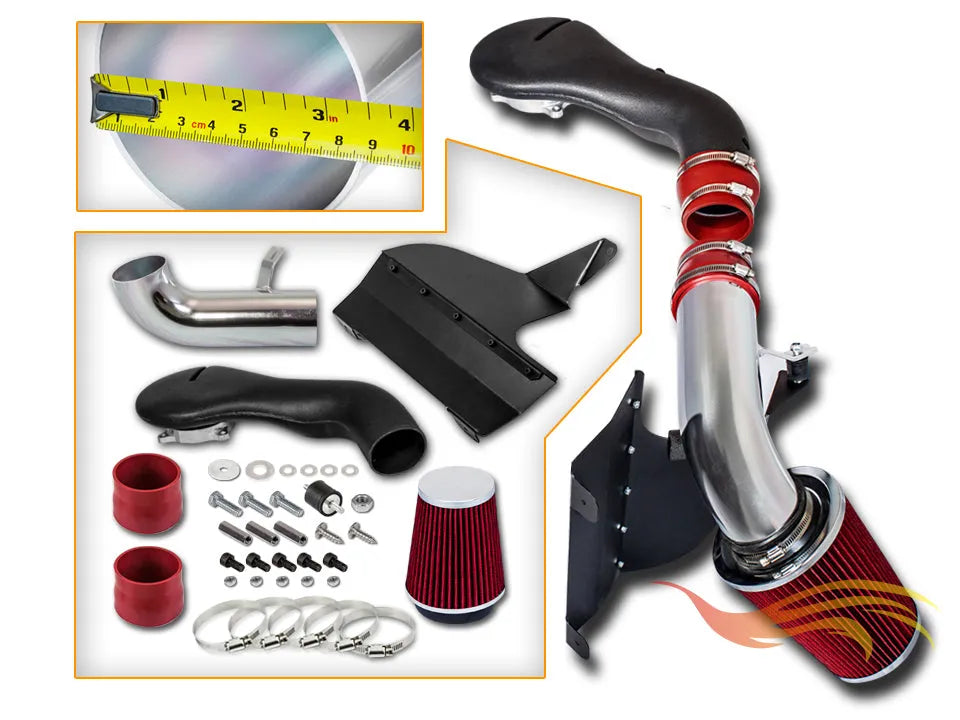 Heat Shield Intake For 96-04 S-10/Blazer / 96-01 Jimmy / 96-04 Sonoma V6 4.3L HI-CH-01RD