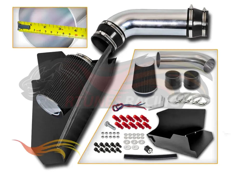 Heat Shield Air Intake Kit For 1996-2000 Chevy C/K 1500/2500/3500 V8 5.0L/5.7L | Rtunes Racing | HI-CH-03CK