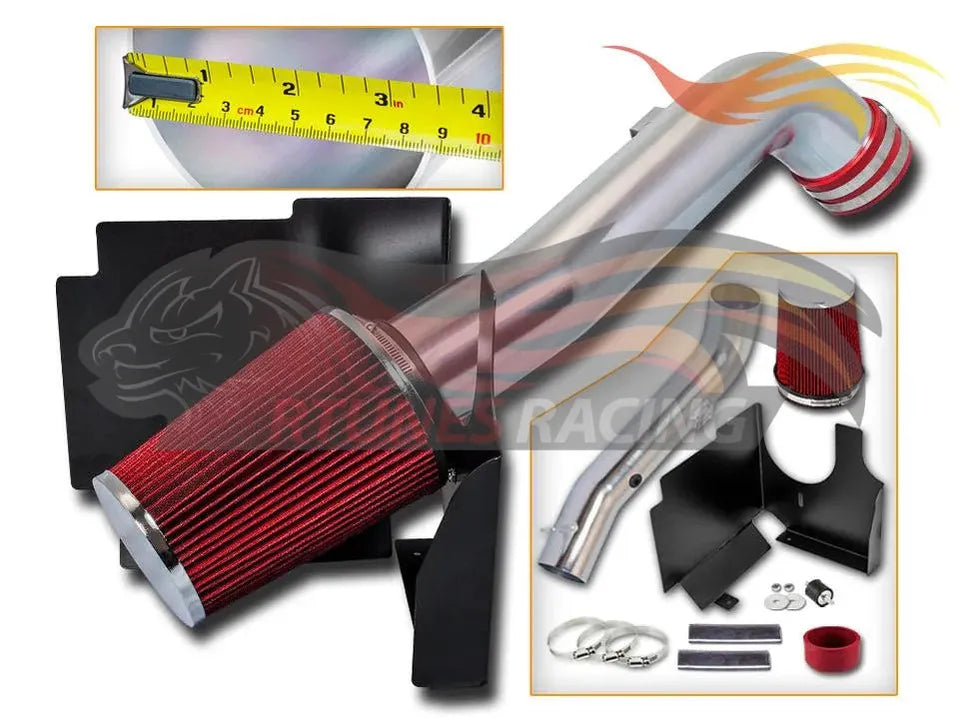 Heat Shield Air Intake Kit For 2001-2004 Chevy Silverado 2500/3500 6.6L Diesel | Rtunes Racing | HI-CH-04RD