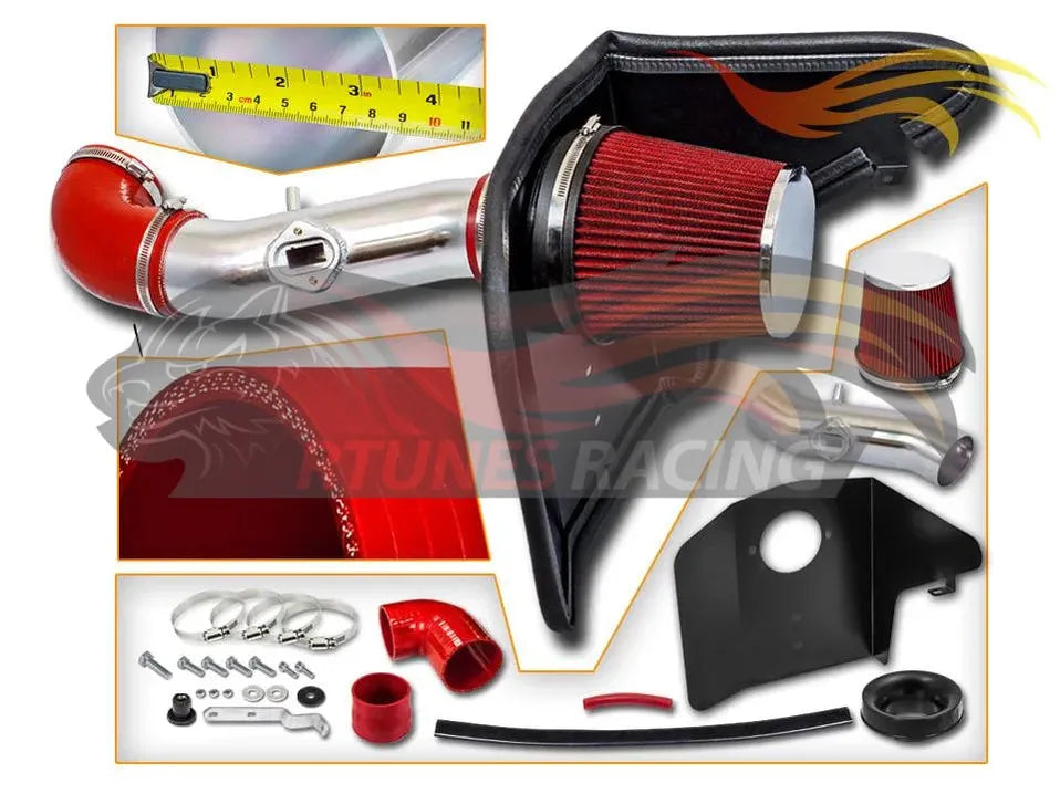 Heat Shield Air Intake Kit For 2010-2011 Chevy Camaro V6 3.6L | Rtunes Racing | HI-CH-05RD