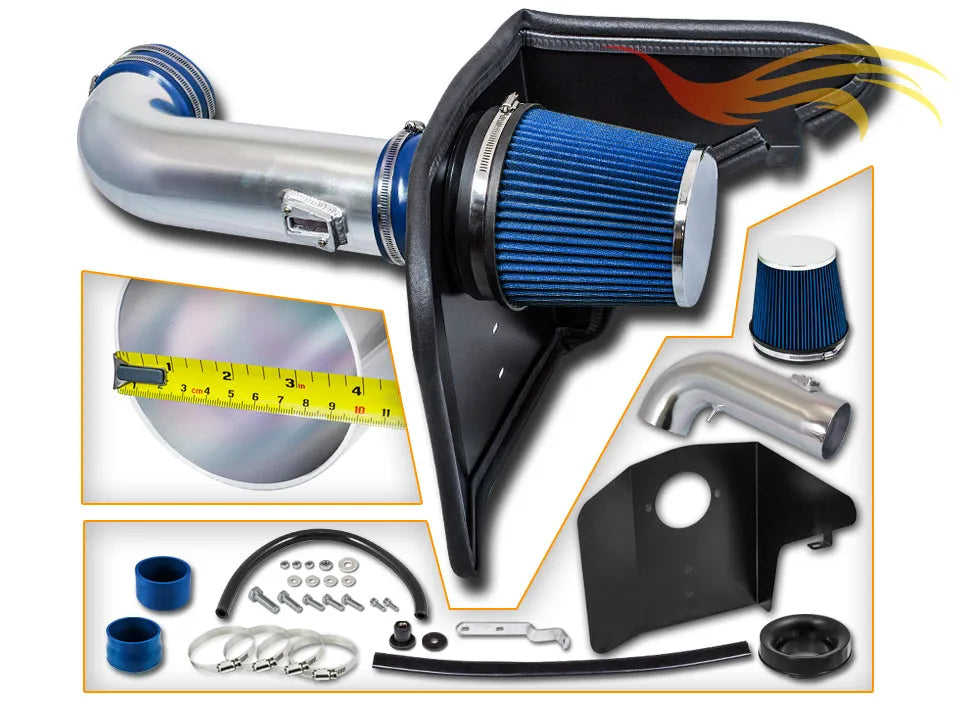 Heat Shield Intake For 10-15 Chevy Camaro V8 6.2L HI-CH-06BL