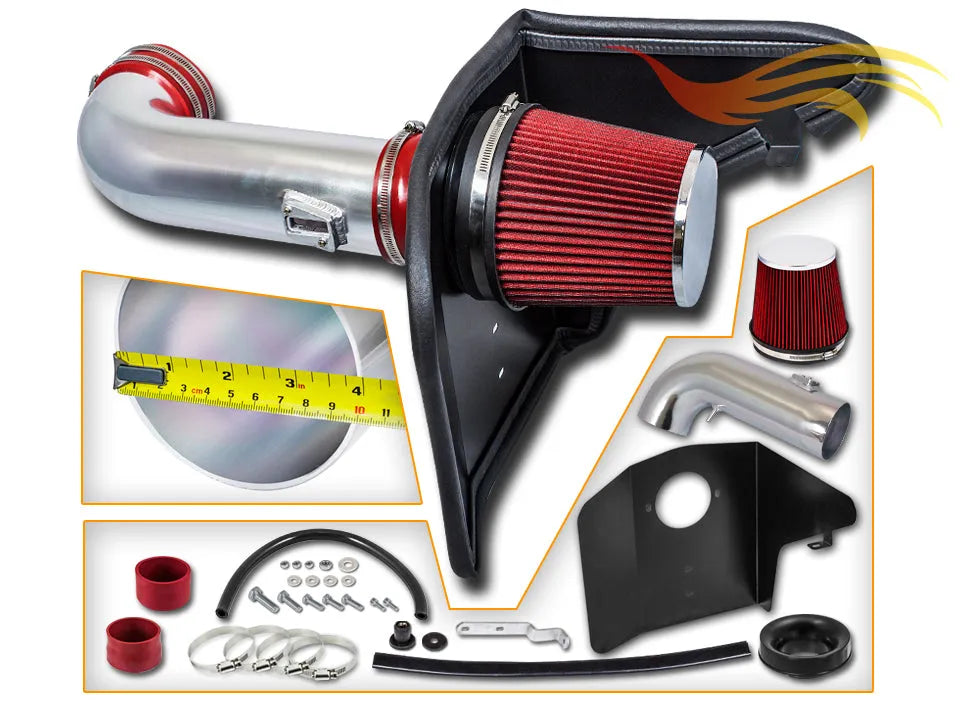 Heat Shield Intake For 10-15 Chevy Camaro V8 6.2L HI-CH-06RD