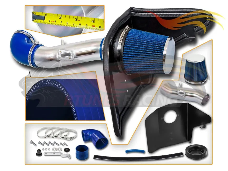 Heat Shield Air Intake Kit For 2012-2015 Chevy Camaro V6 3.6L | Rtunes Racing | HI-CH-07BL