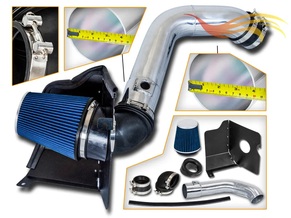 Heat Shield Intake For 04-05 Sierra /Silverado 2500Hd/3500 V8 6.6L Durmax LLY HI-CH-08BL