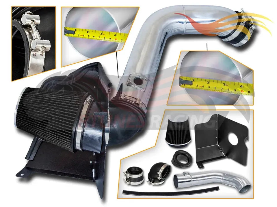 Heat Shield Air Intake Kit For 2004-2005 Sierra /Silverado 2500Hd/3500 V8 6.6L Durmax LLY | Rtunes Racing | HI-CH-08CK