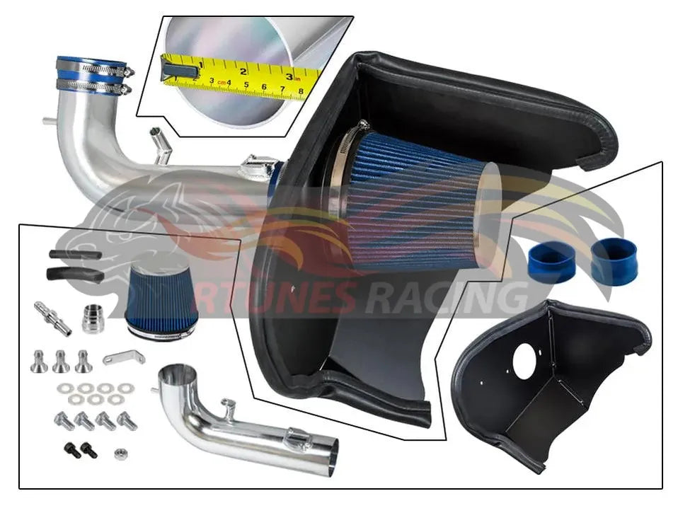 Heat Shield Air Intake Kit For 2016-2021 Chevy Camaro 3.6L V6 | Rtunes Racing | HI-CH-10BL