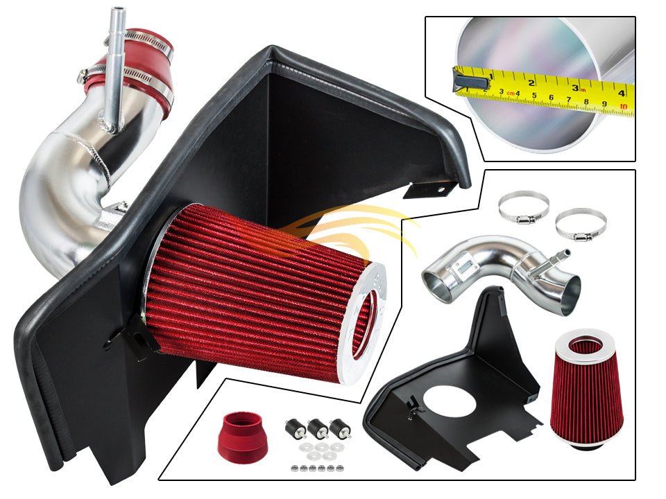 Heat Shield Air Intake Kit For 2016-2019 Chevrolet Camaro LS LT 2.0L Turbo | Rtunes Racing | HI-CH-11RD