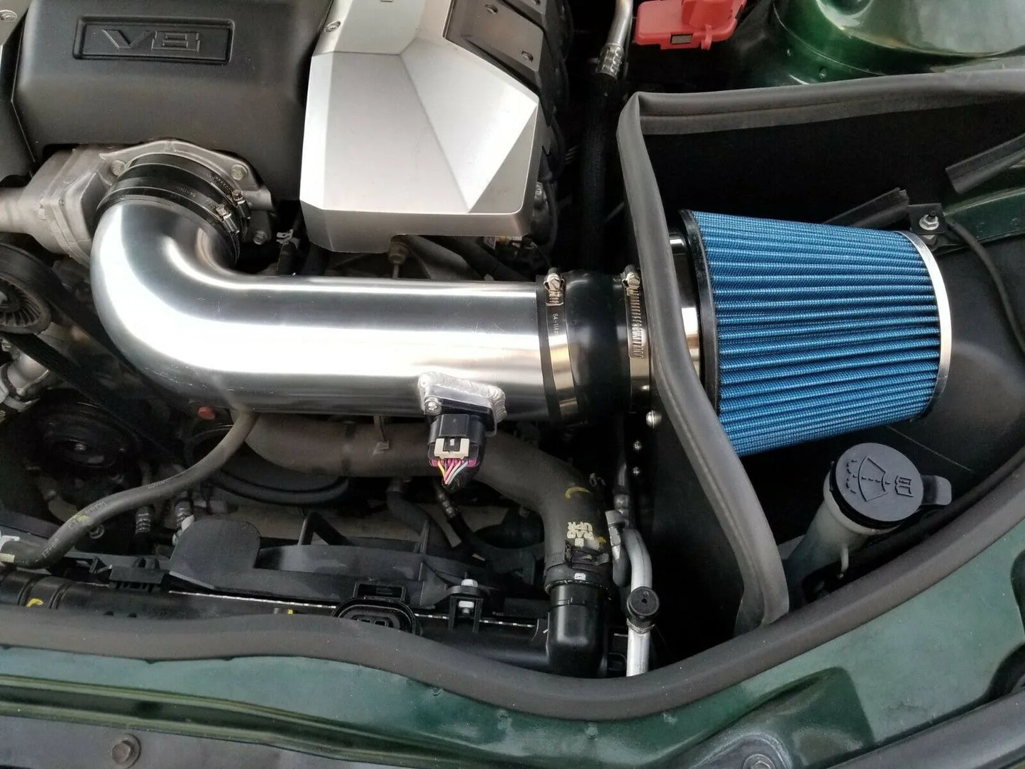 Heat Shield Intake For 10-15 Chevy Camaro V8 6.2L HI-CH-06BL