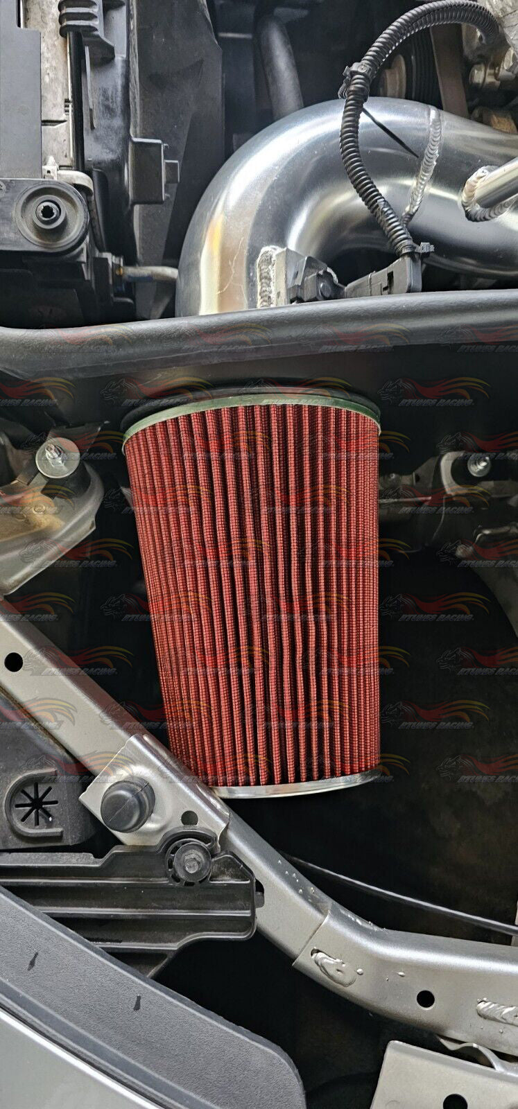 Heat Shield Air Intake Kit For 2016-2019 Chevrolet Camaro LS LT 2.0L Turbo | Rtunes Racing | HI-CH-11RD