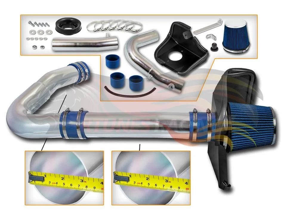 Heat Shield Air Intake Kit For 2011-2023 Dodge Challenger/Charger/Chrysler 300 3.6L V6 | Rtunes Racing | HI-DG-12BL