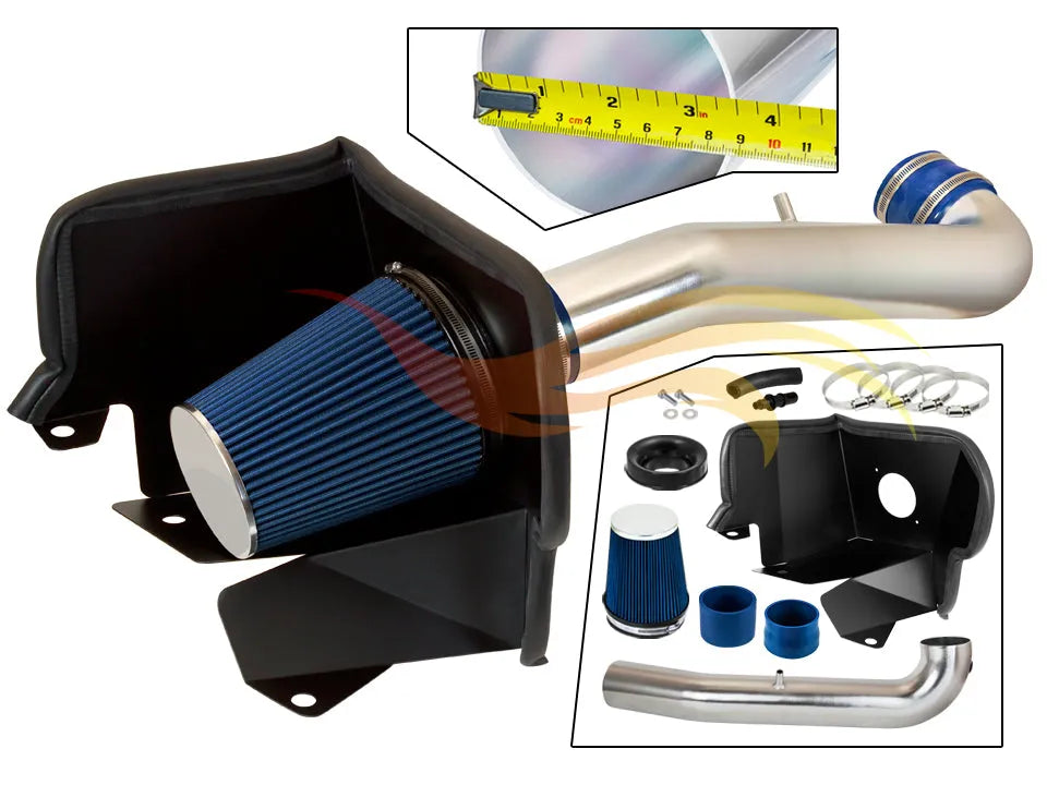 Heat Shield Intake For 19-24 Ram 1500 3.6L V6 (No Classic) HI-DG-16BL