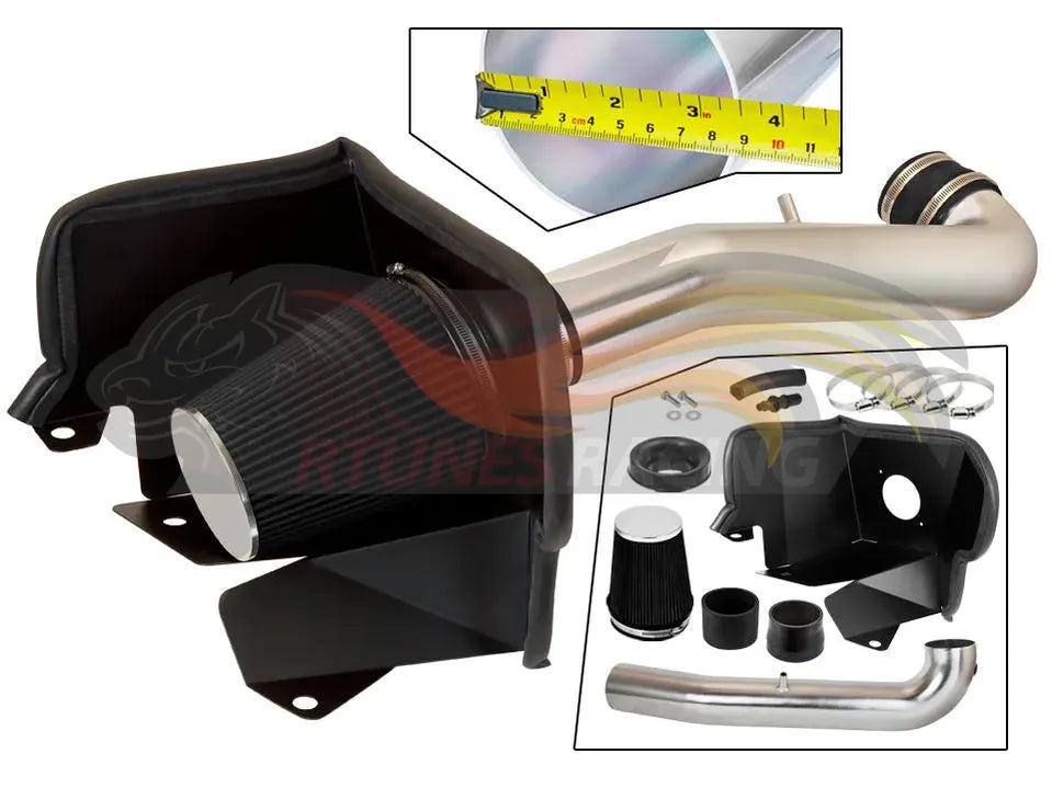 Heat Shield Air Intake Kit For 2019-2024 Ram 1500 3.6L V6 (No Classic) | Rtunes Racing | HI-DG-16CK